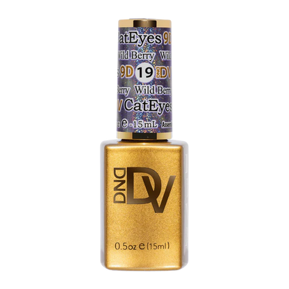 DND Diva 9D Cat Eye #019 Wild Berry