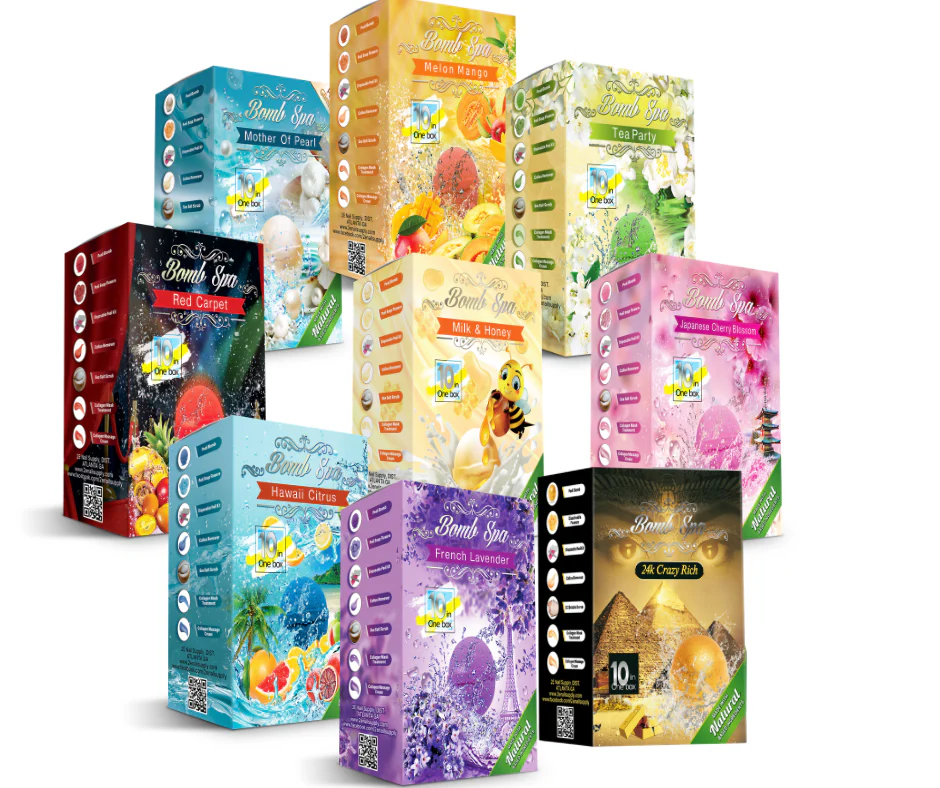 2EO Bomb Spa 10in1 Pedicure Box