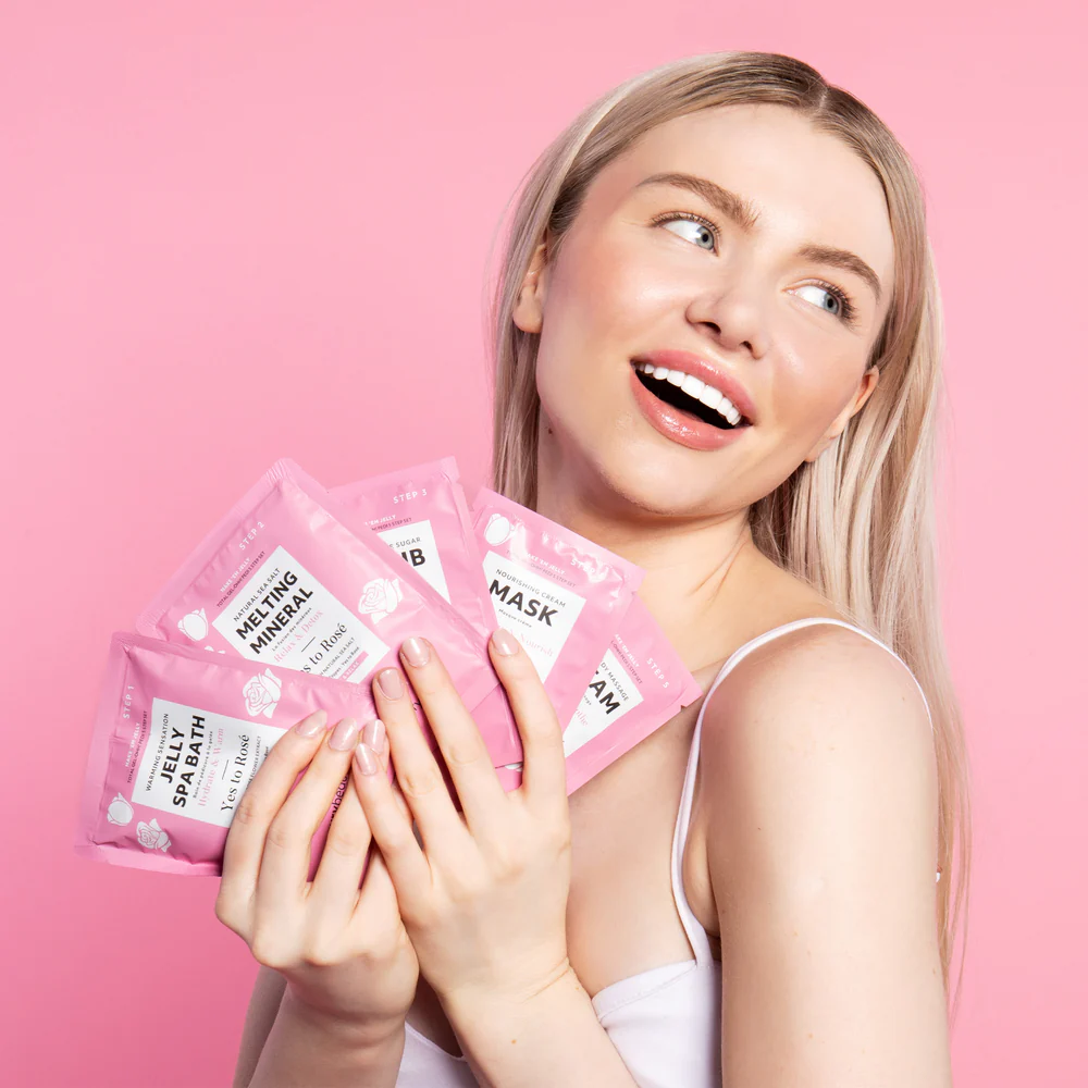 Avry Beauty Total Gel-Ohh! 5 Step Pedi Kit - Yes to Rose / Yes Way Rose