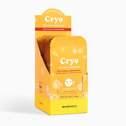 Avry Beauty Cryo Jelly Facial Mask - Multivitamins 24 Ct. Box