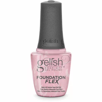 Gelish Light Nude Foundation Flex Soak-Off Rubber Base Gel 15 mL | .5 fl oz