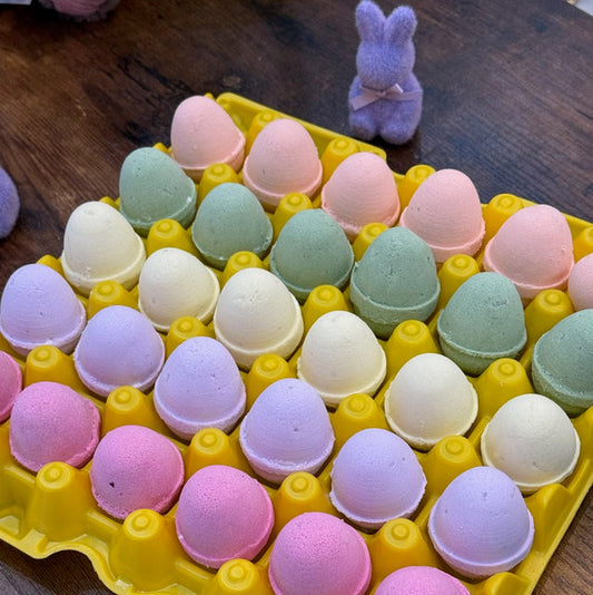 Soy 68 2" Easter Egg Shape Baby Bomb Bath Soak (45 ct. jar)