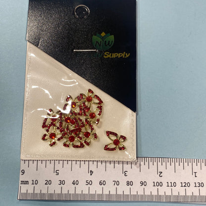 3D Butterfly/ Rhinestone Charms