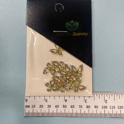 3D Butterfly/ Rhinestone Charms