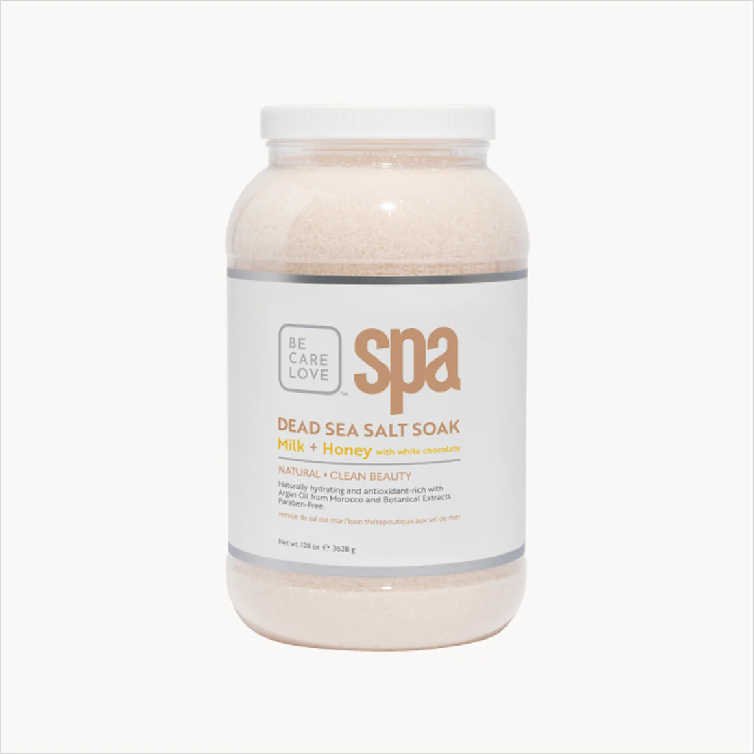 BCL Dead Sea Salt Soak Milk + Honey with White Chocolate (128 oz)