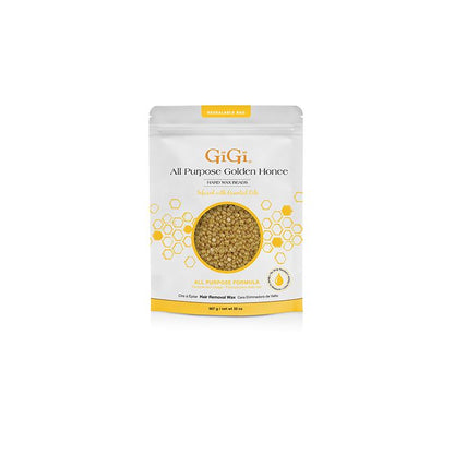 GIGI Hard Wax Beads Golden All Purpose Formula 32oz