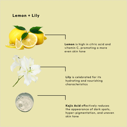 BCL Moisture Mask Brightening Lemon + Lily (128 oz)