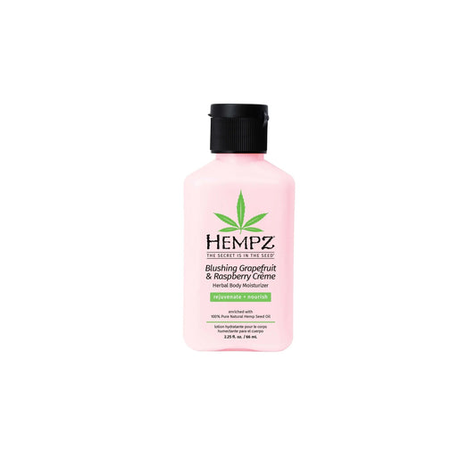 Blushing Grapefruit & Raspberry Crème Herbal Body Moisturizer 2.25 fl.oz.