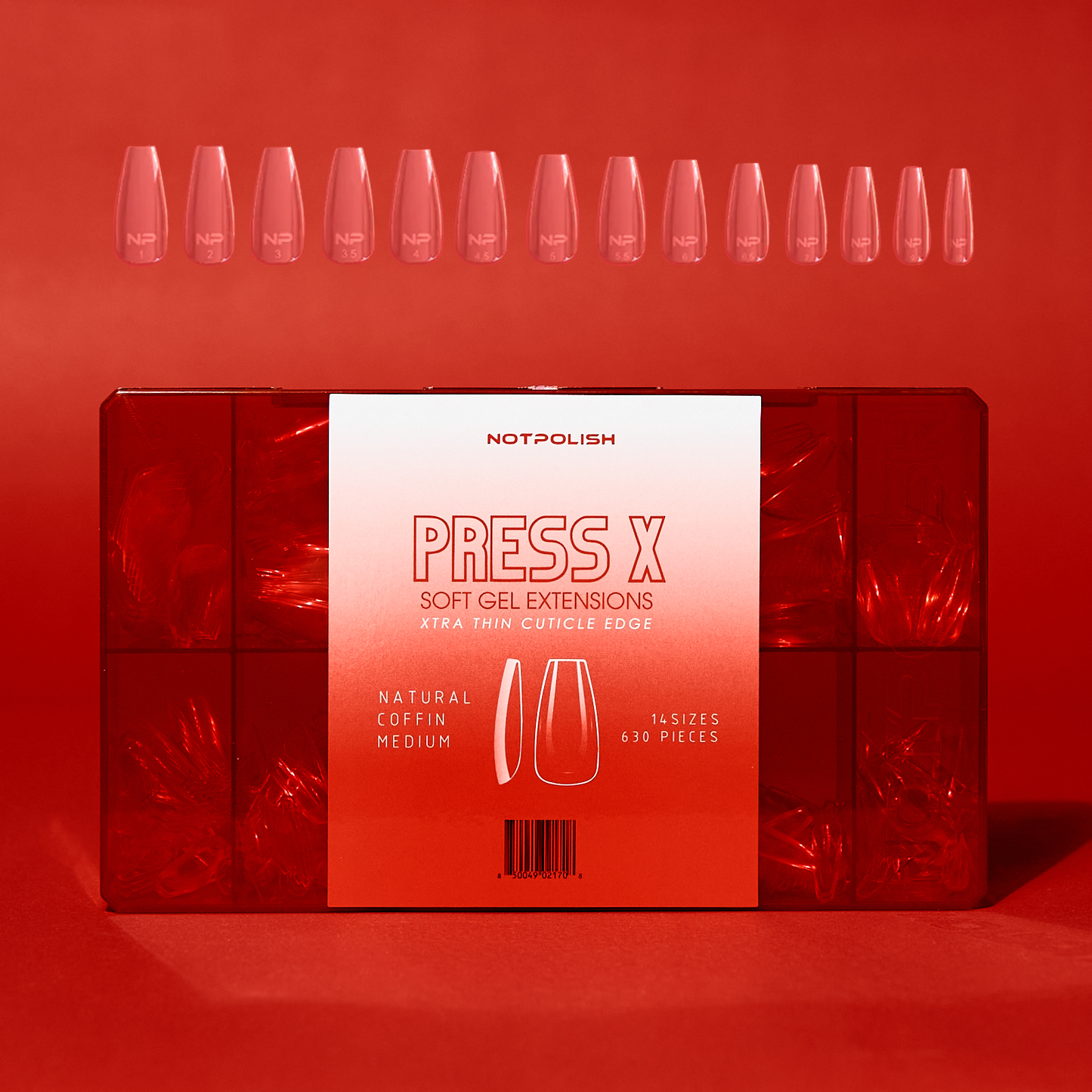 NotPolish Press X Natural Coffin Medium Tip Box