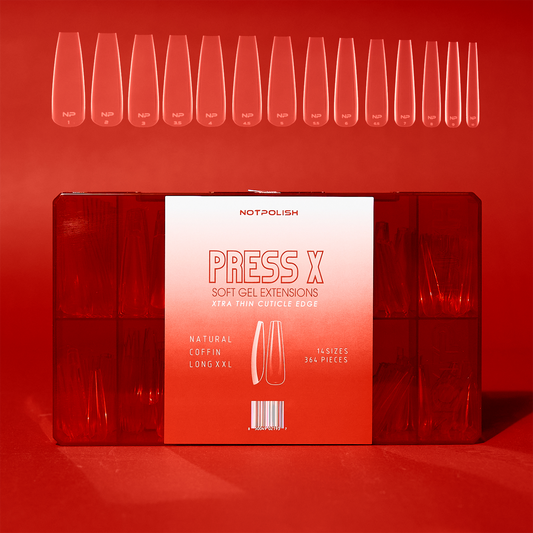 NotPolish Press X Natural Coffin XXLong Tip Box
