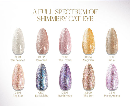 Apres Astral Shimmery Cat Eye Couleur Collection (10 Bottles)