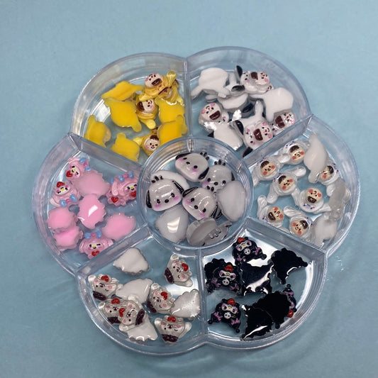 3D Nail Art  Charm Characters H2