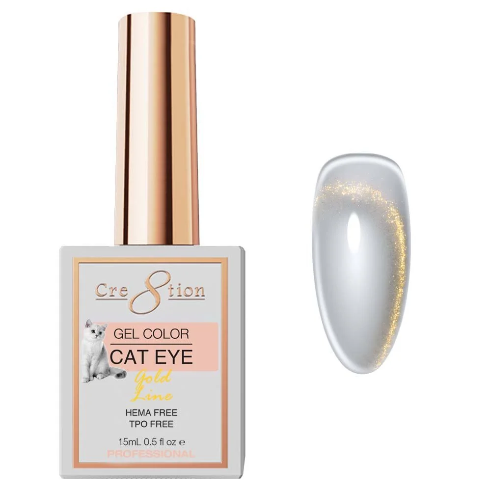 CRE8TION Cat Eye Gel - Gold Line