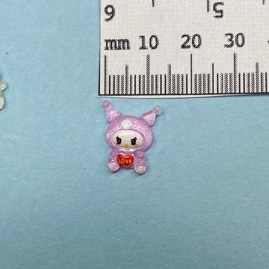 3D Nail Art  Charm Characters