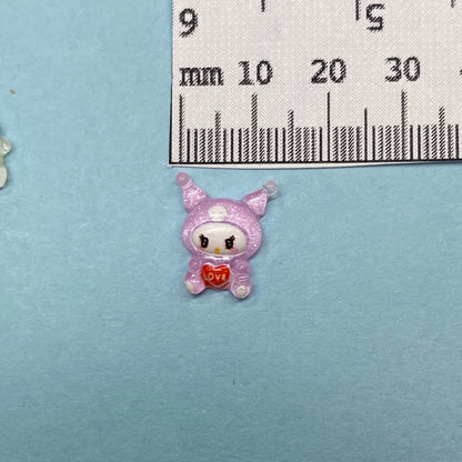 3D Nail Art  Charm Characters