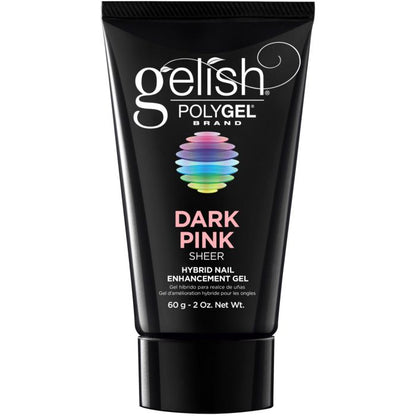 Gelish Dark Pink Polygel (2 oz)