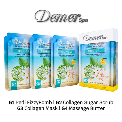Demer 4in1 Pedicure Kit (60/Case)