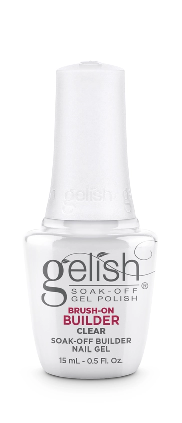 Gelish Clear Brush On Builder Gel 15 mL | .5 fl oz