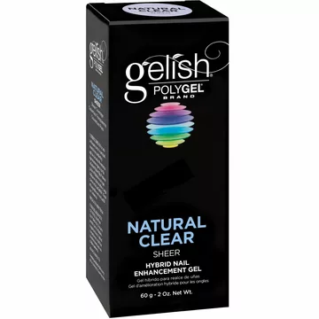 Gelish Natural Clear Polygel (2 oz)