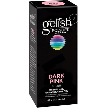 Gelish Dark Pink Polygel (2 oz)