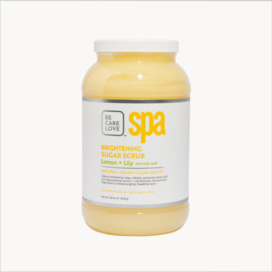 BCL Sugar Scrub Lemon + Lily w Kojic (128 oz)