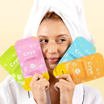 Avry Beauty Cryo Jelly Facial Mask - Assorted 24 Ct Box