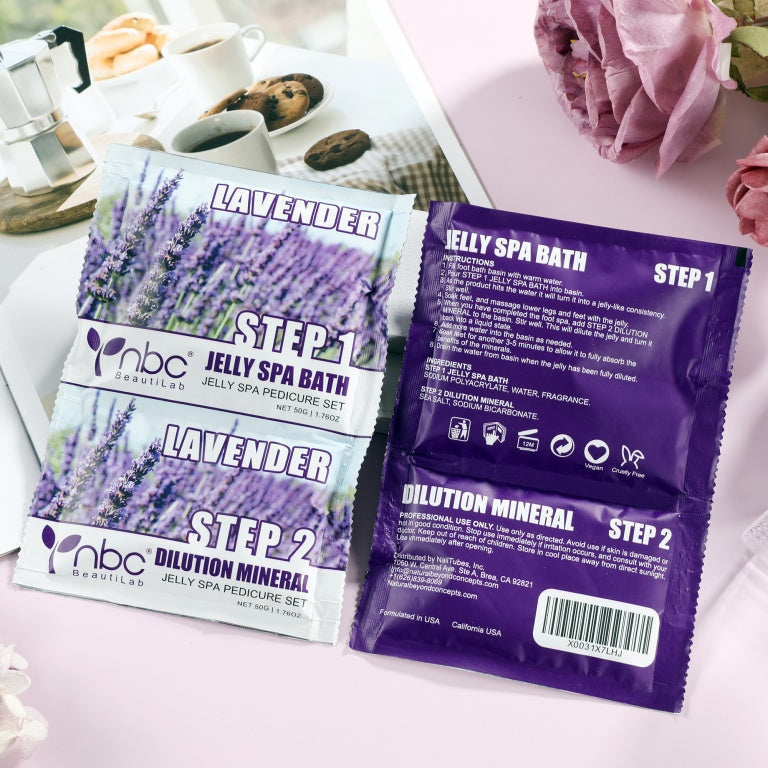 NBC 2in1 Jelly Pedicure Single Pack - Lavender