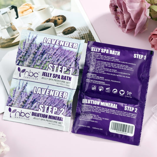 NBC 2in1 Jelly Pedicure Single Pack - Lavender