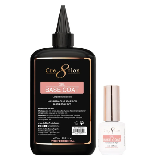 CRE8 Soak Off Gel Base Coat