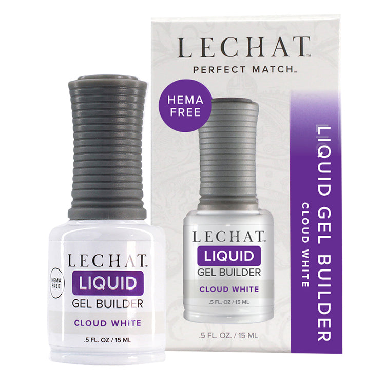 LeChat Liquid Gel Builder (.50oz) - Cloud White