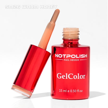 NotPolish Sheer Melts Gel - SM26 Warm Honey