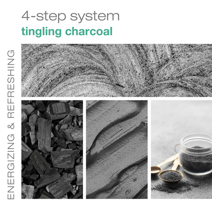 BCL Sugar Scrub Tingling Charcoal (128 oz)