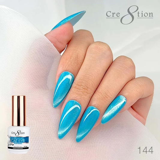 CRE8TION Cat Eye Gel - 144 (Sapphire 6)