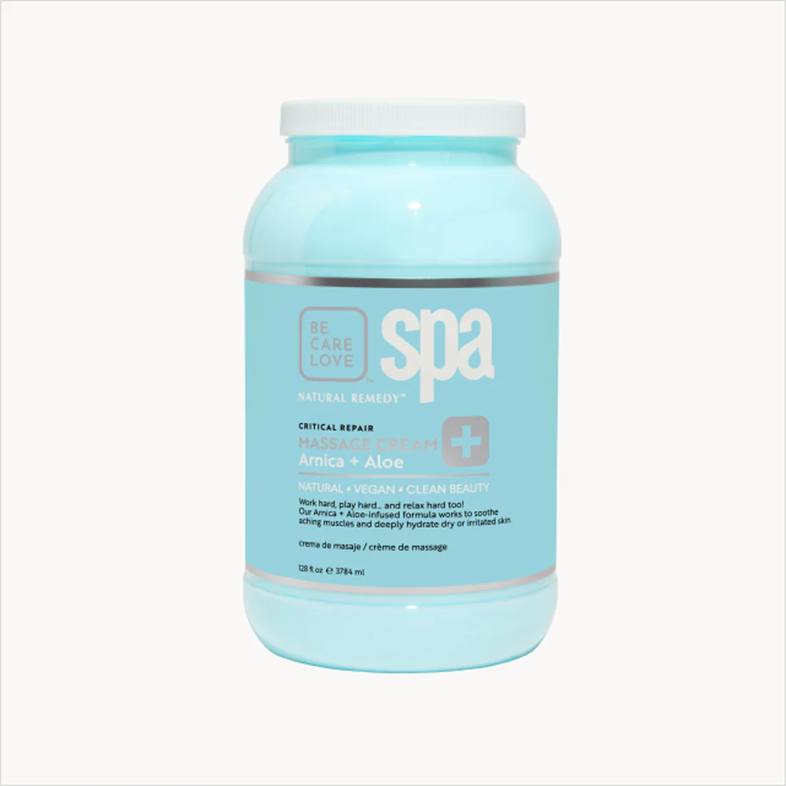 BCL Massage Cream Critical Repair Arnica + Aloe (128 oz)