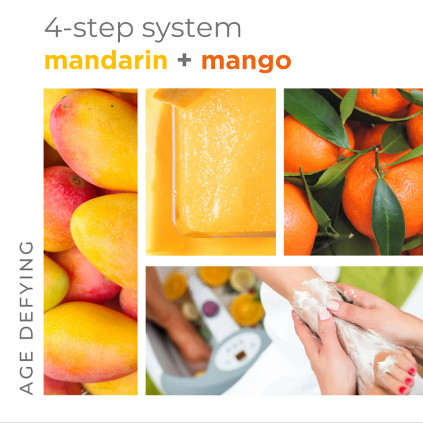 BCL Sugar Scrub Mandarin + Mango (128 oz)