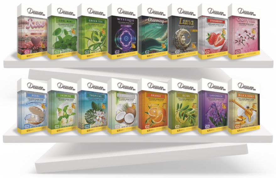 Demer 4in1 Pedicure Kit (60/Case)