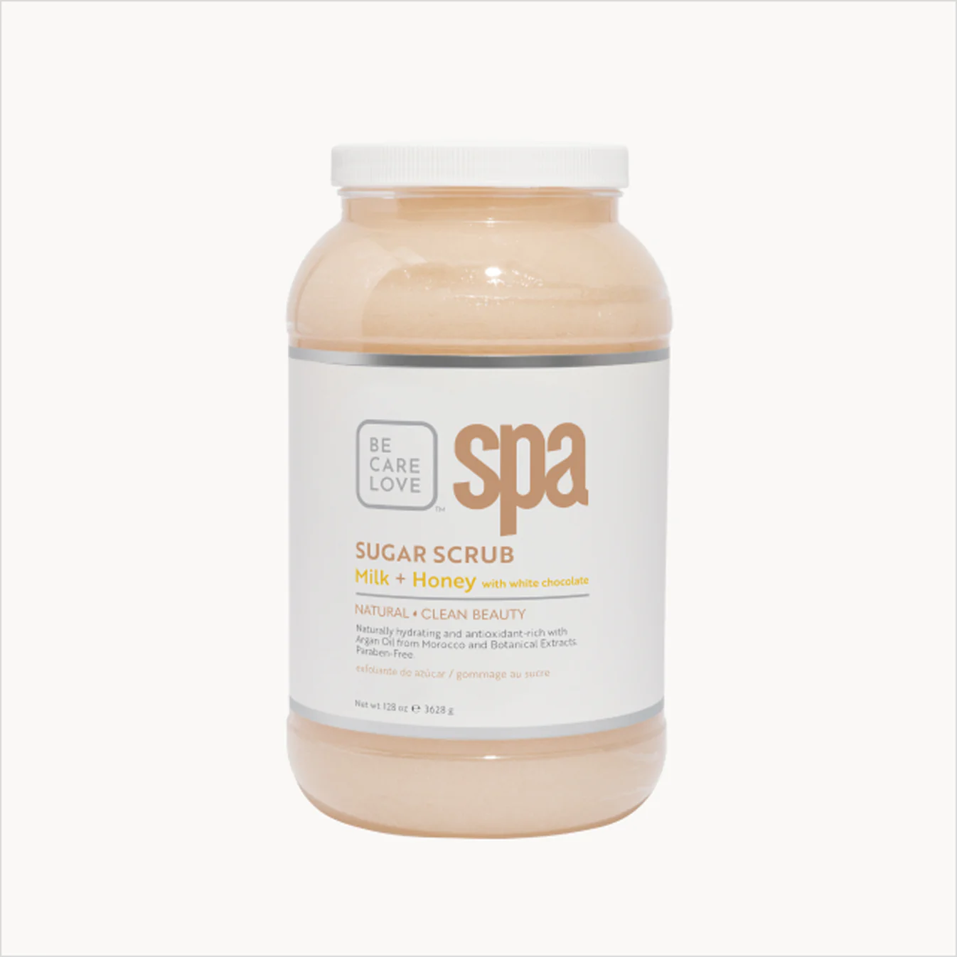 BCL Sugar Scrub Milk + Honey w White Chocolate (128 oz)