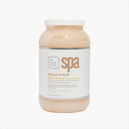 BCL Sugar Scrub Milk + Honey w White Chocolate (128 oz)