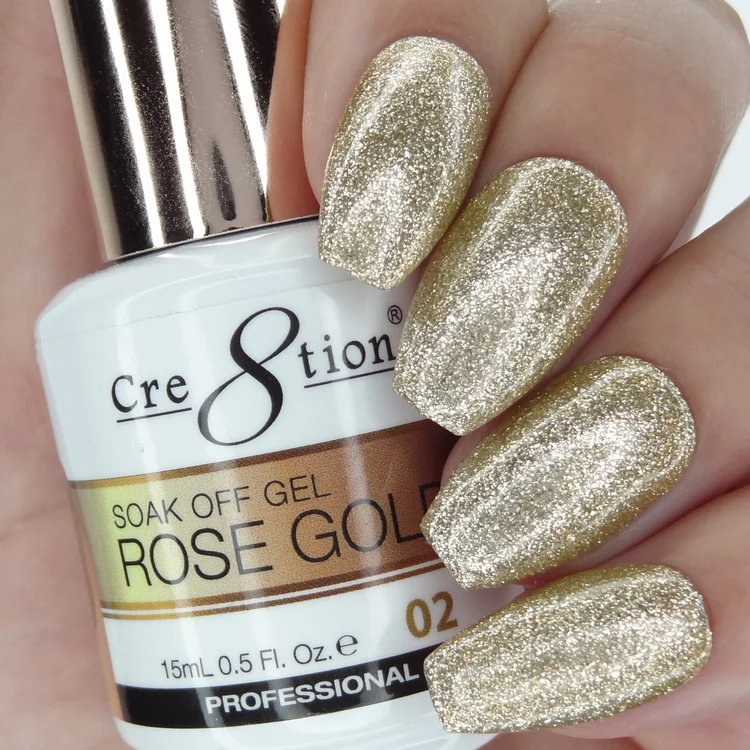 CRE8TION Rose Gold Gel -  02