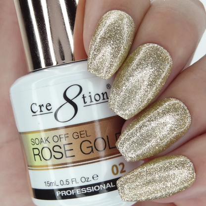 CRE8TION Rose Gold Gel -  02