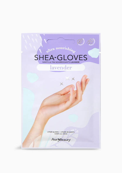 Avry Beauty Shea Butter Gloves - Lavender