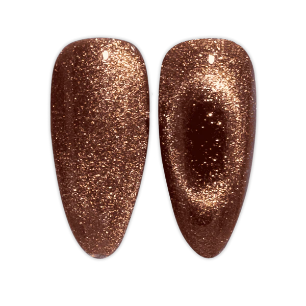 DND Diva 9D Cat Eye #018 Toffee Crisp