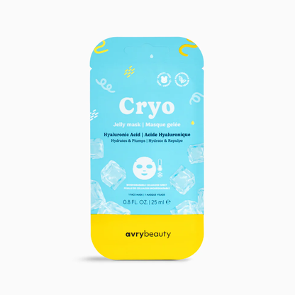 Avry Beauty Cryo Jelly Facial Mask - Hyaluronic Acid