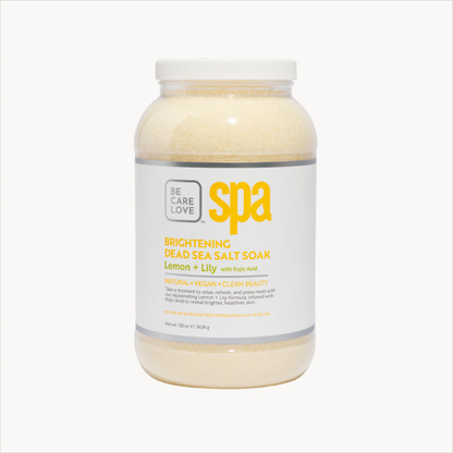 BCL Dead Sea Salt Soak Lemon + Lily + Kojic Acid (128 oz)