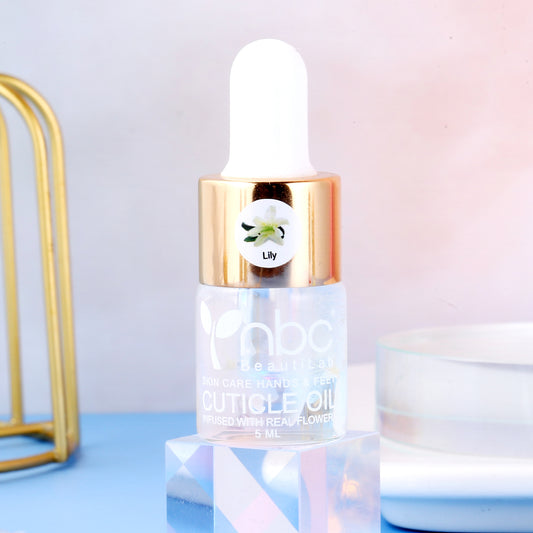 NBC Cuticle Oil with Dropper (0.5 mL) - Lily