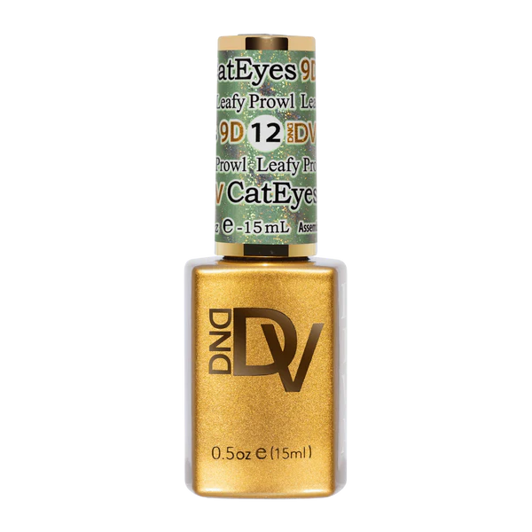 DND Diva 9D Cat Eye #012 Leafy Prowl