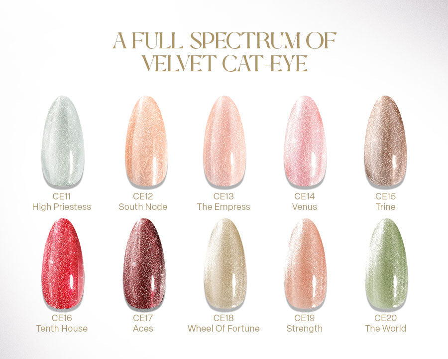 Apres Astral Velvet Cat Eye Couleur Collection (10 Bottles)