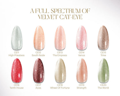 Apres Astral Velvet Cat Eye Couleur Collection (10 Bottles)