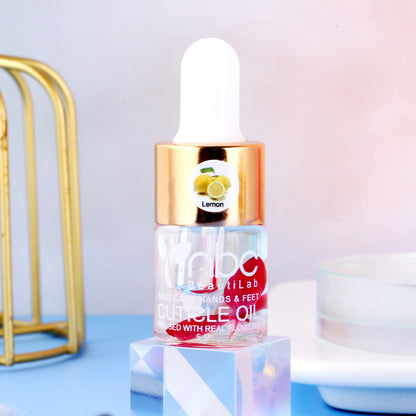 NBC Cuticle Oil with Dropper (0.5 mL) - Lemon