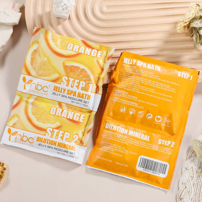 NBC 2in1 Jelly Pedicure Single Pack - Orange